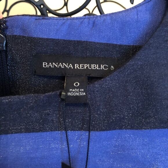 BANANA REPUBLIC PEPLUM FLARE SLEEVELESS TOP 0 NWT - Picture 10 of 16